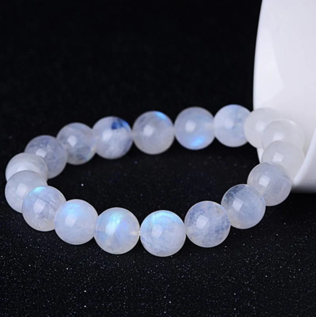 Natural Moonstone Prosperity Bracelet