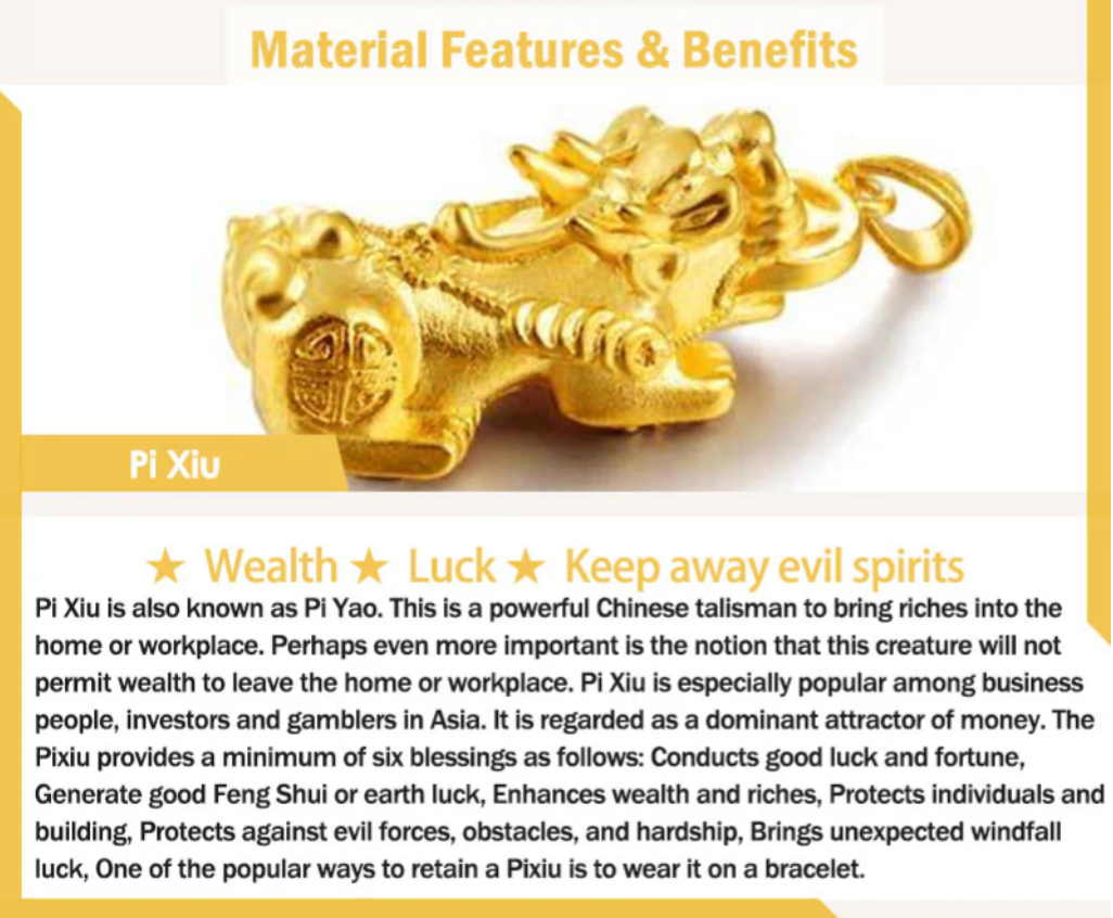 FengShui PiXiu Rainbow Obsidian Luck Bracelet