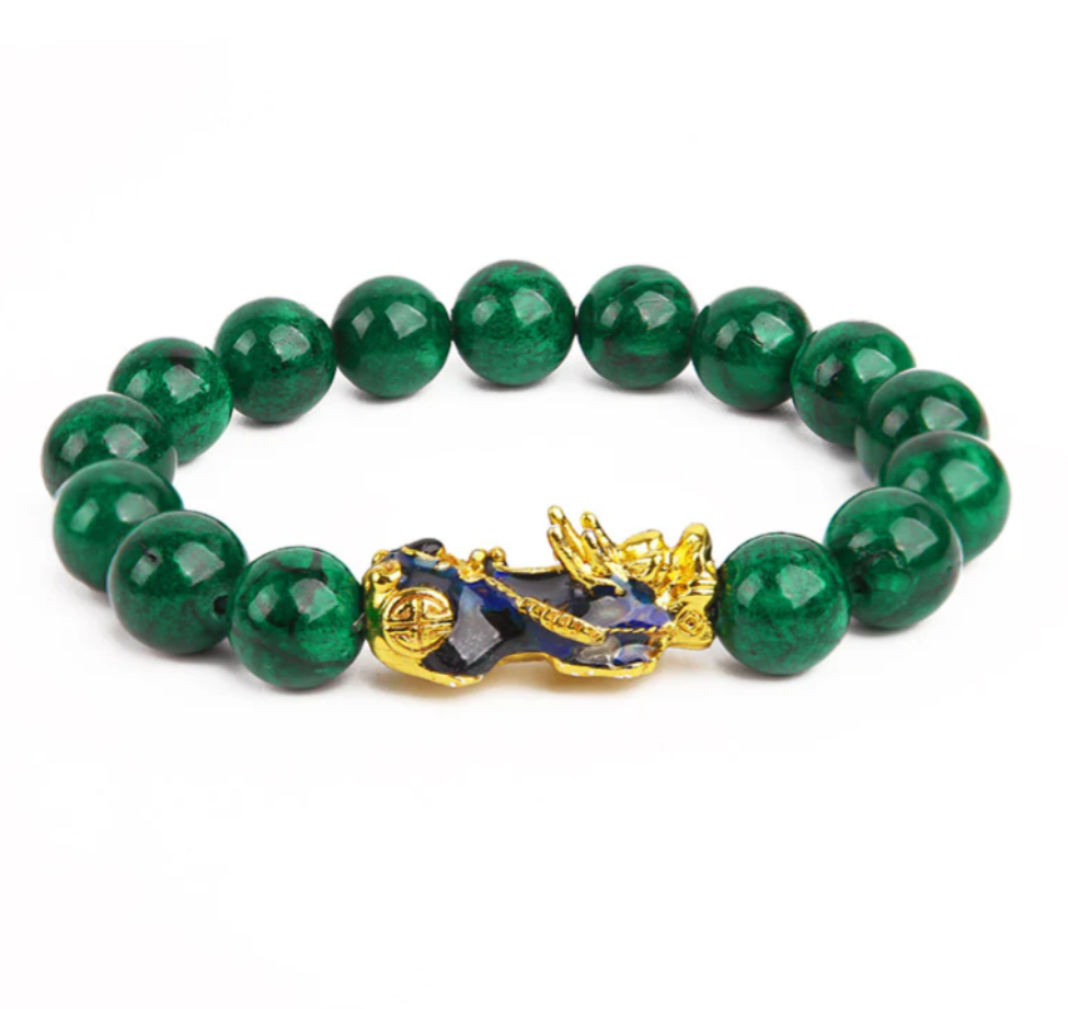 FengShui PiXiu Jade Protection Bracelet