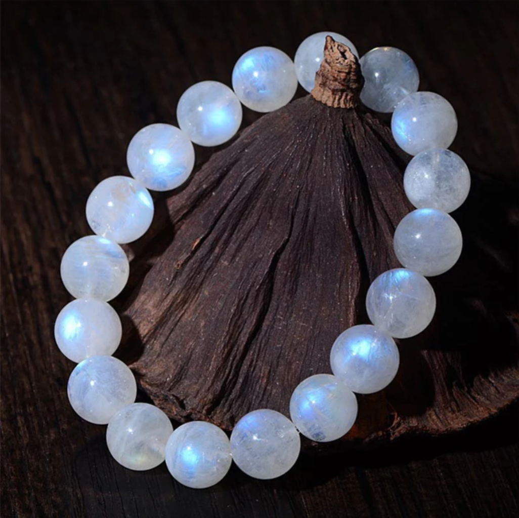 Natural Moonstone Prosperity Bracelet