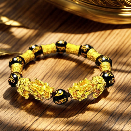 Gilded Pixiu Bracelet