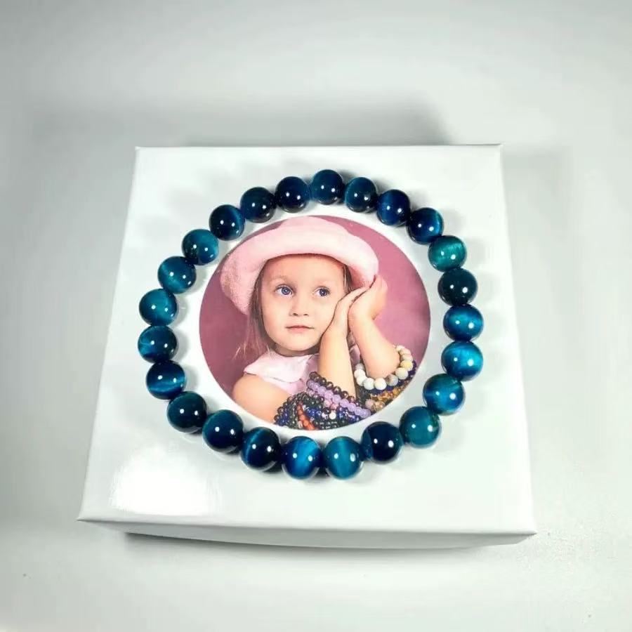 Blue Cat's Eye Bracelet