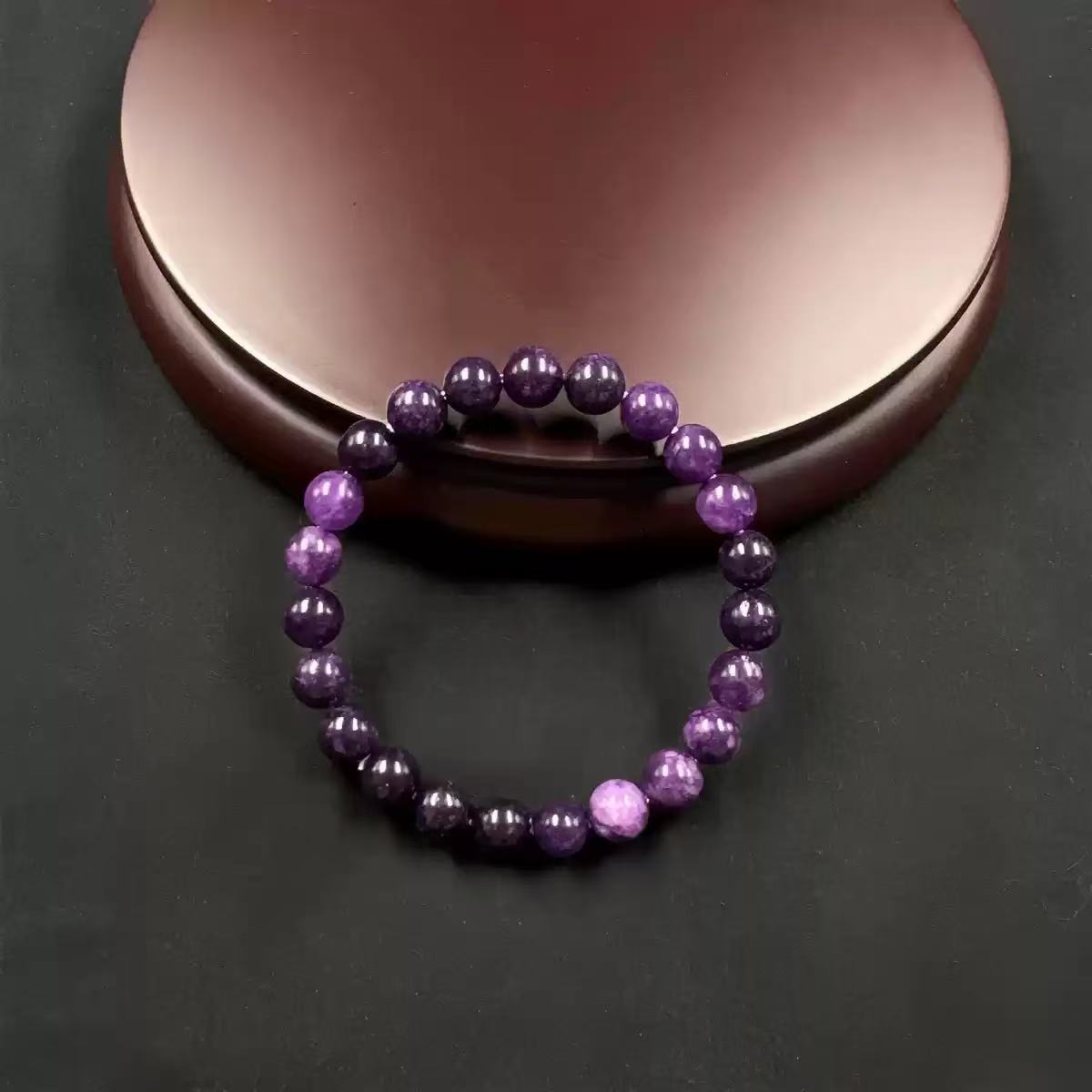 Amethyst Bead Necklace