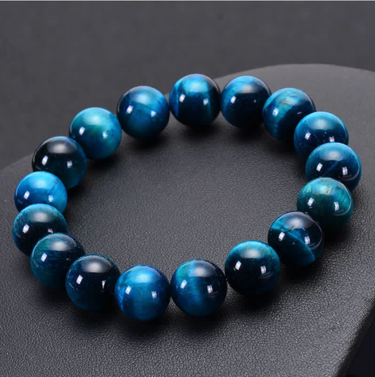Blue Tiger Eye Protection Bracelet